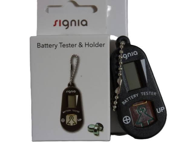 Batterietester für Knopfzellen