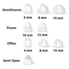 Signia Click Domes (4,5–12 mm)
