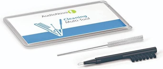 Hörgeräte Multi-Tool (Bürste + Magnet + Schlaufe)
